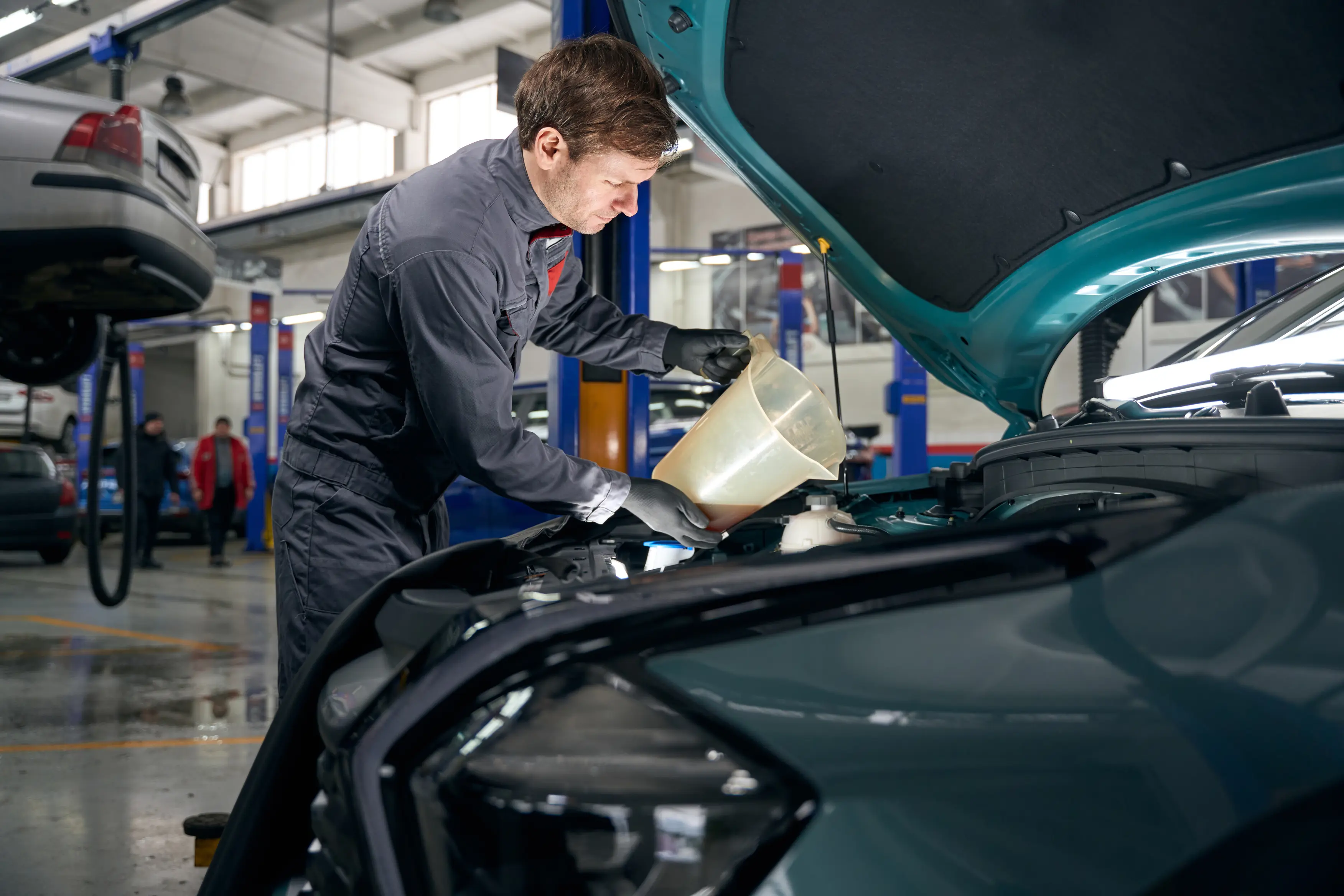 automotive maintenance worker