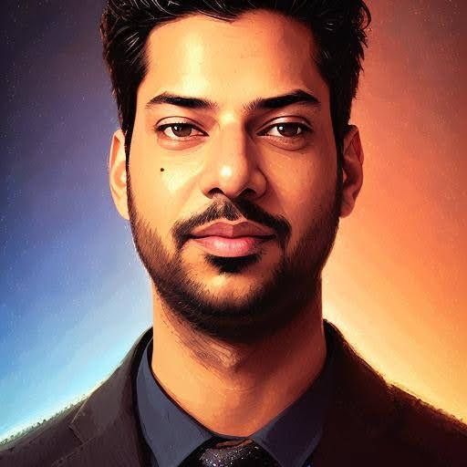 Portrait of Manish R Jain