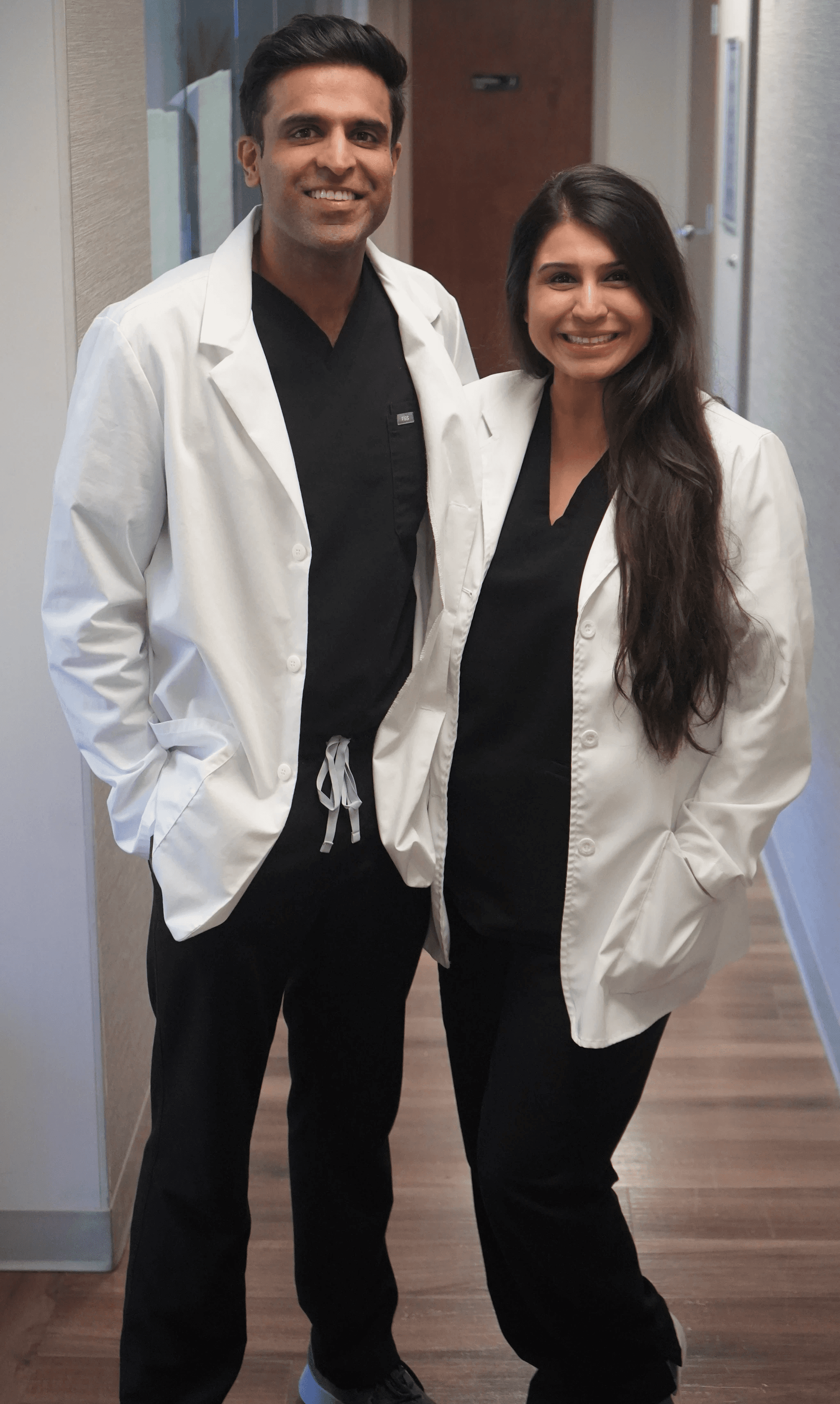 Dr. Raheel Thobhani and Dr. Natasha Kanchwala