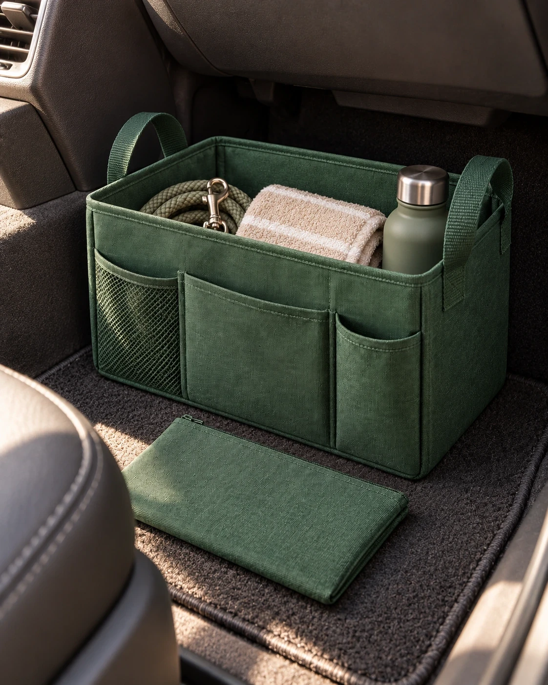 Backseat Kit in an everyday routine