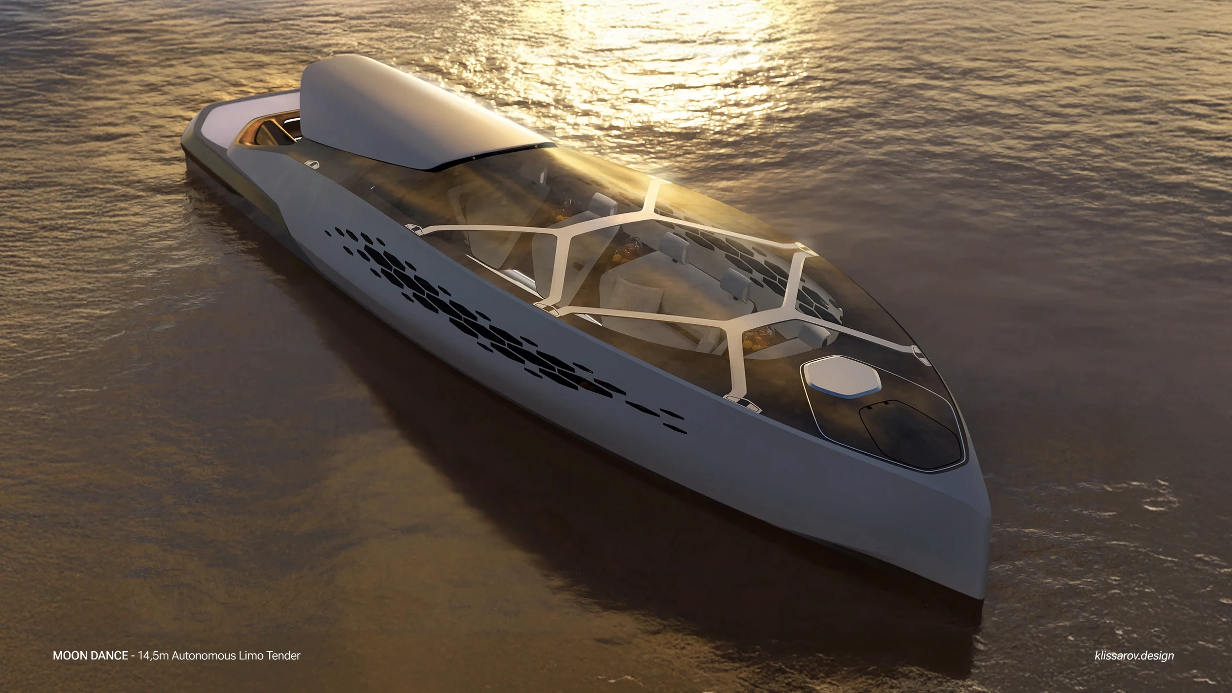 limo tender front view in susnet