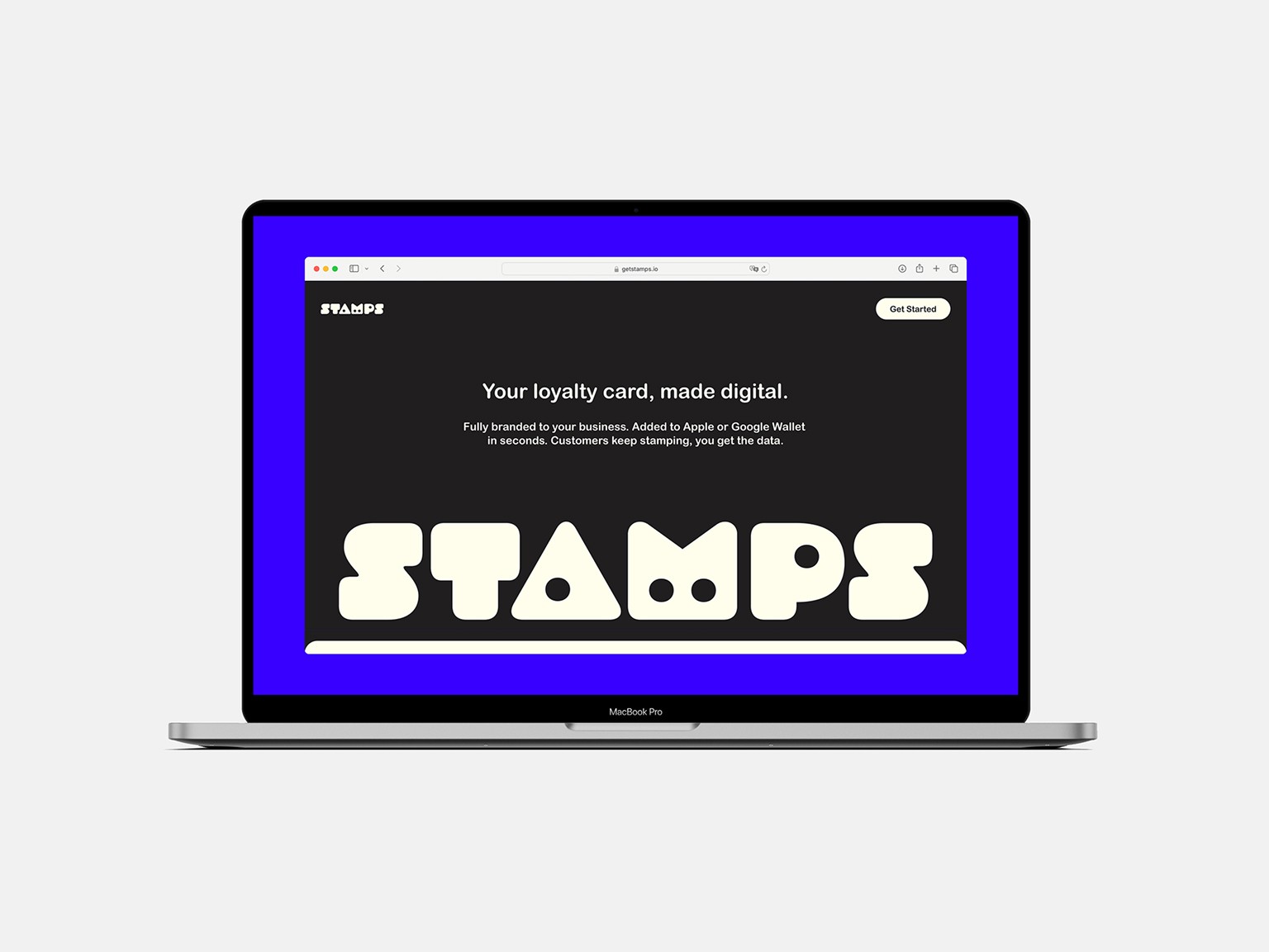 Picture of a template with Stamps