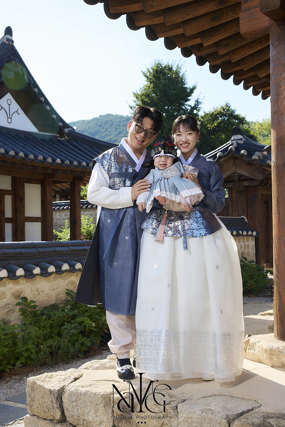 광주 야외 한복돌스냅 촬영 후기 | 이매진포토가 담아낸 8월 한여름 한옥돌스냅