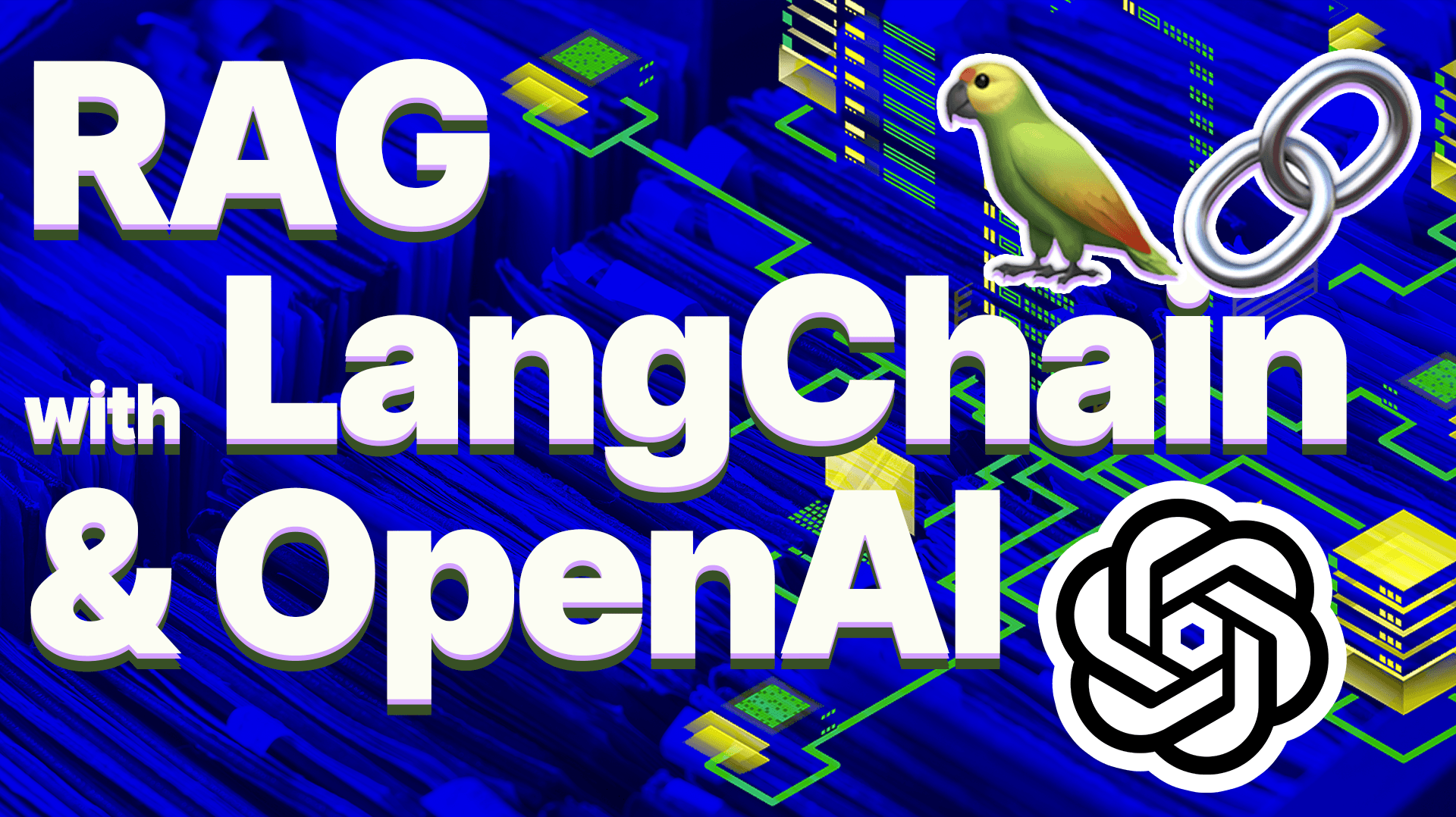 Learn how to enhance LLMS with RAG by providing context from external sources. Using LangChain,PDFs, and OpenAI create a Q&A system to aid in in self-learning.