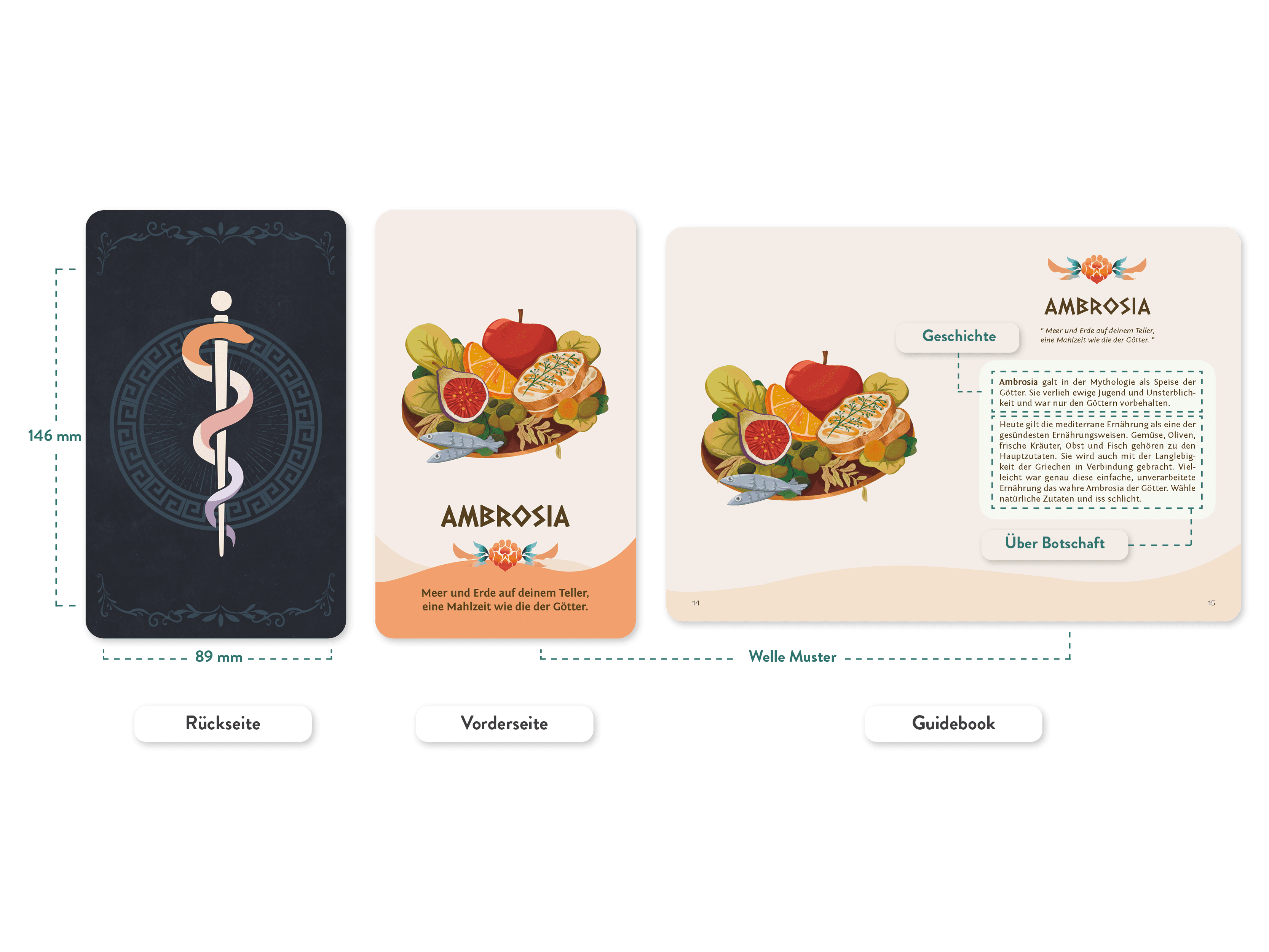 Two corgis sit happily in autumn leaves