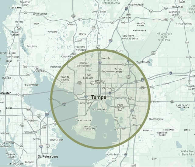 Mobile notary coverage of tampa bay area