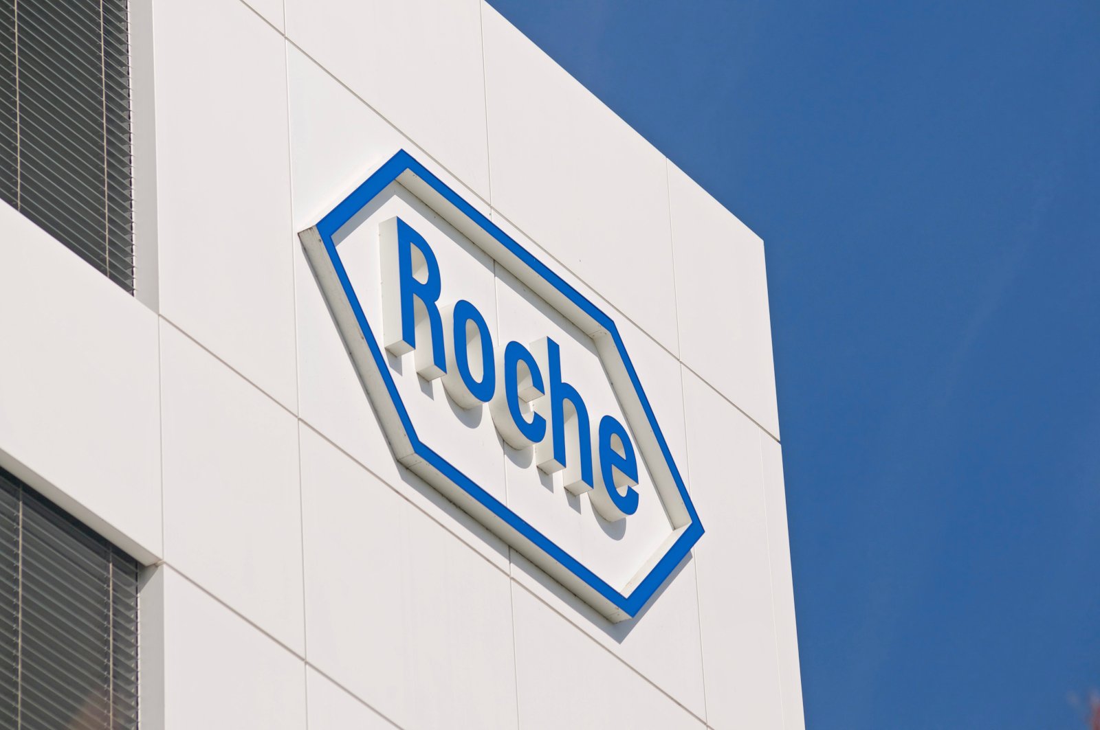 Roche Buliding with Logo