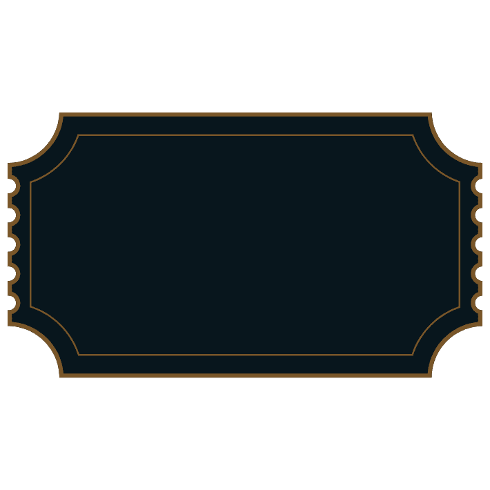 Movie ticket graphic