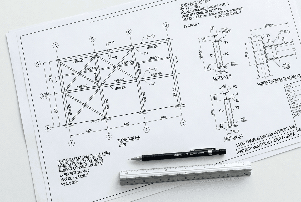 Structural/Engineering design drawing