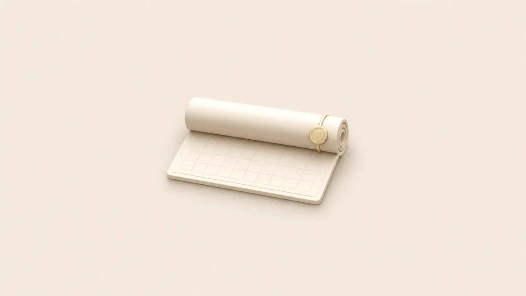 Neumorphic architectural blueprint on cream canvas representing Lucidly's complete blueprint for creating institutional crypto vaults