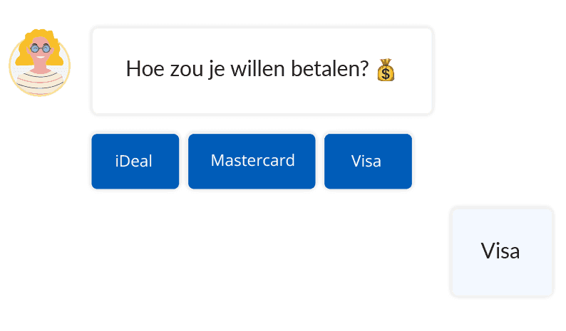 payment via chatbot