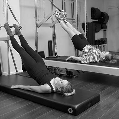 Two Ladies on the Tower in Camden True Pilates Method