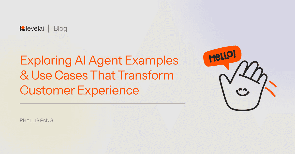 Exploring AI agent examples & use cases that transform customer experience