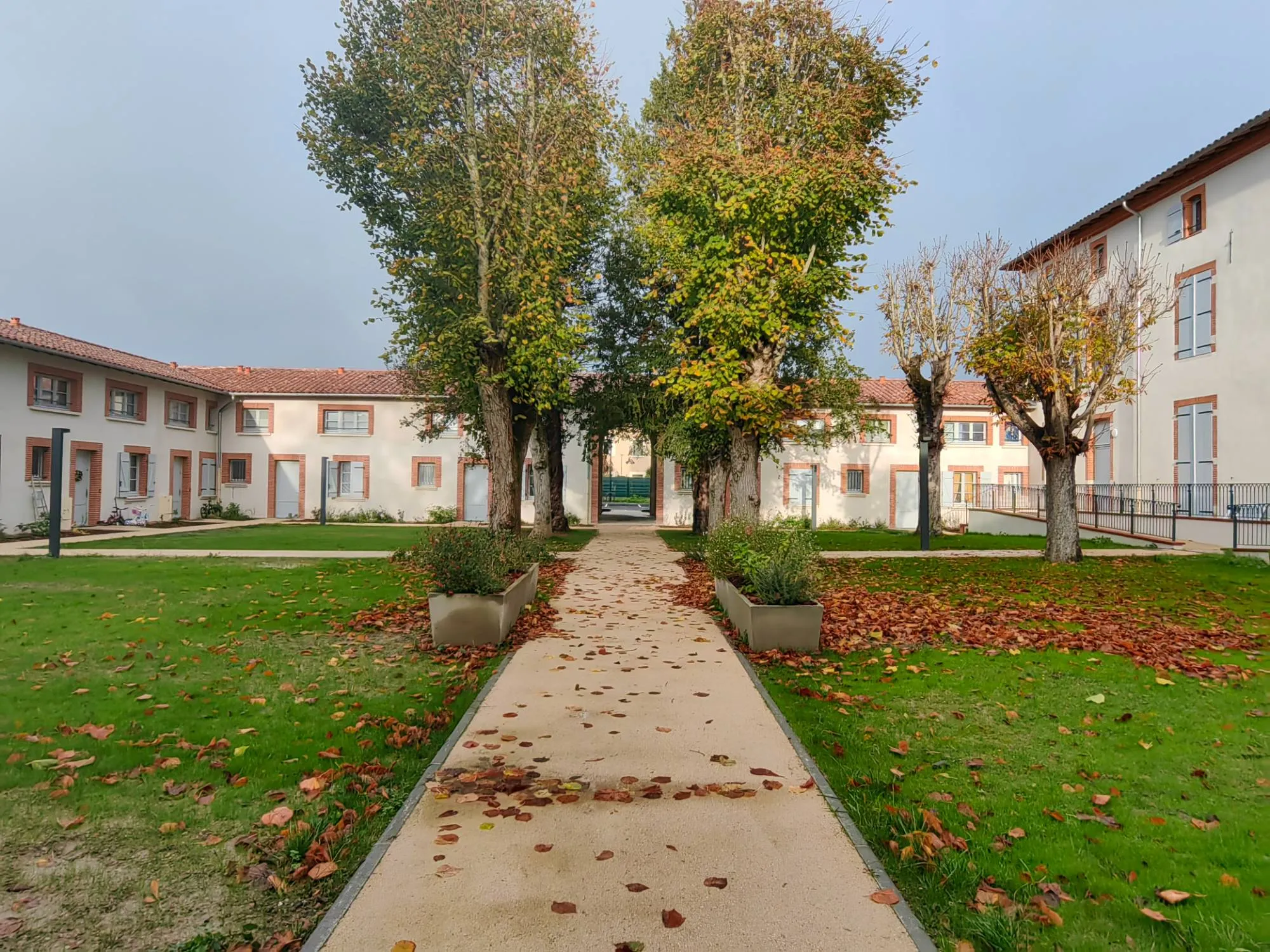 Château Pompertuzat logements collectifs tam architecture 