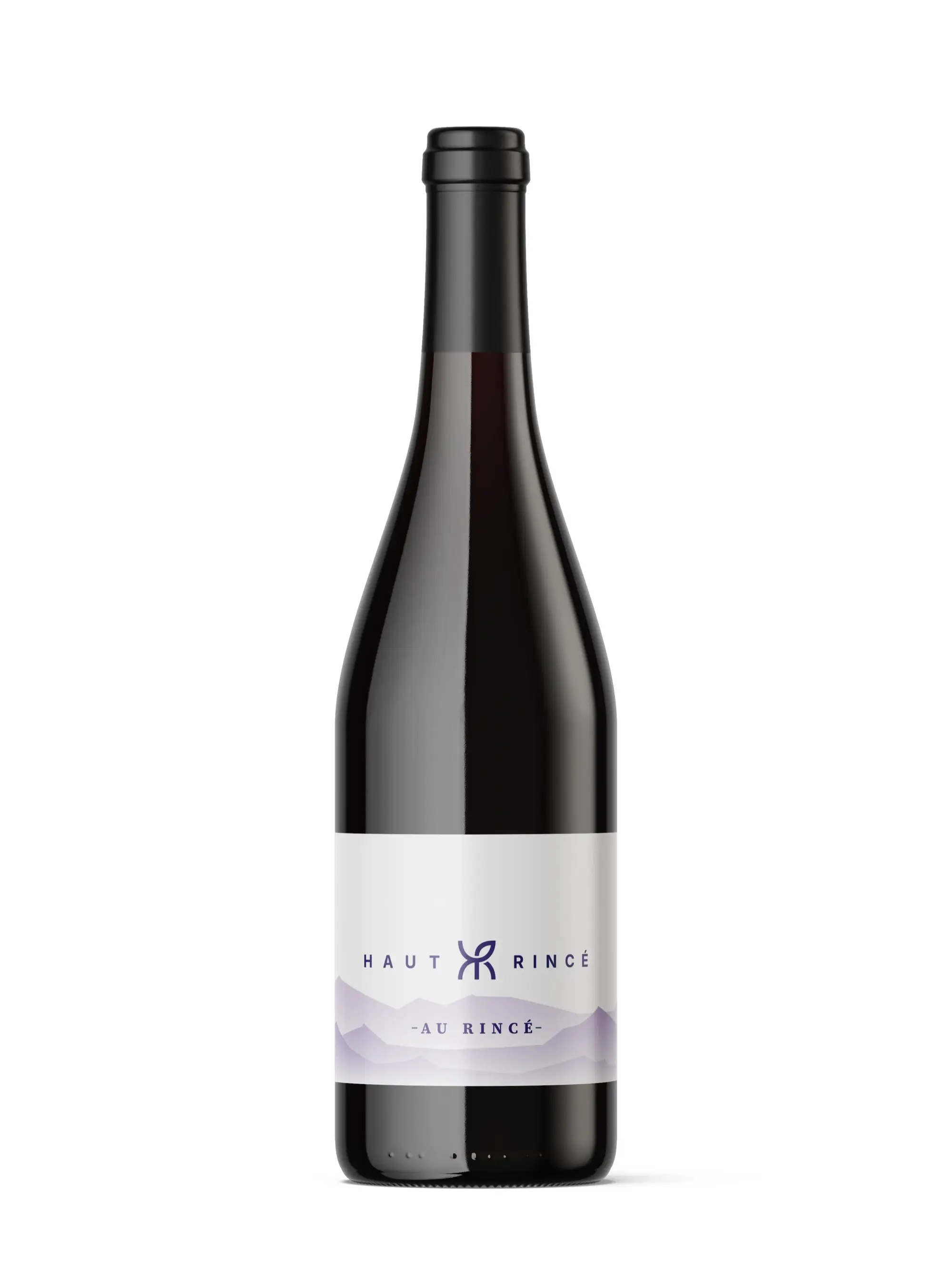 Photo d'une bouteille de vin rouge