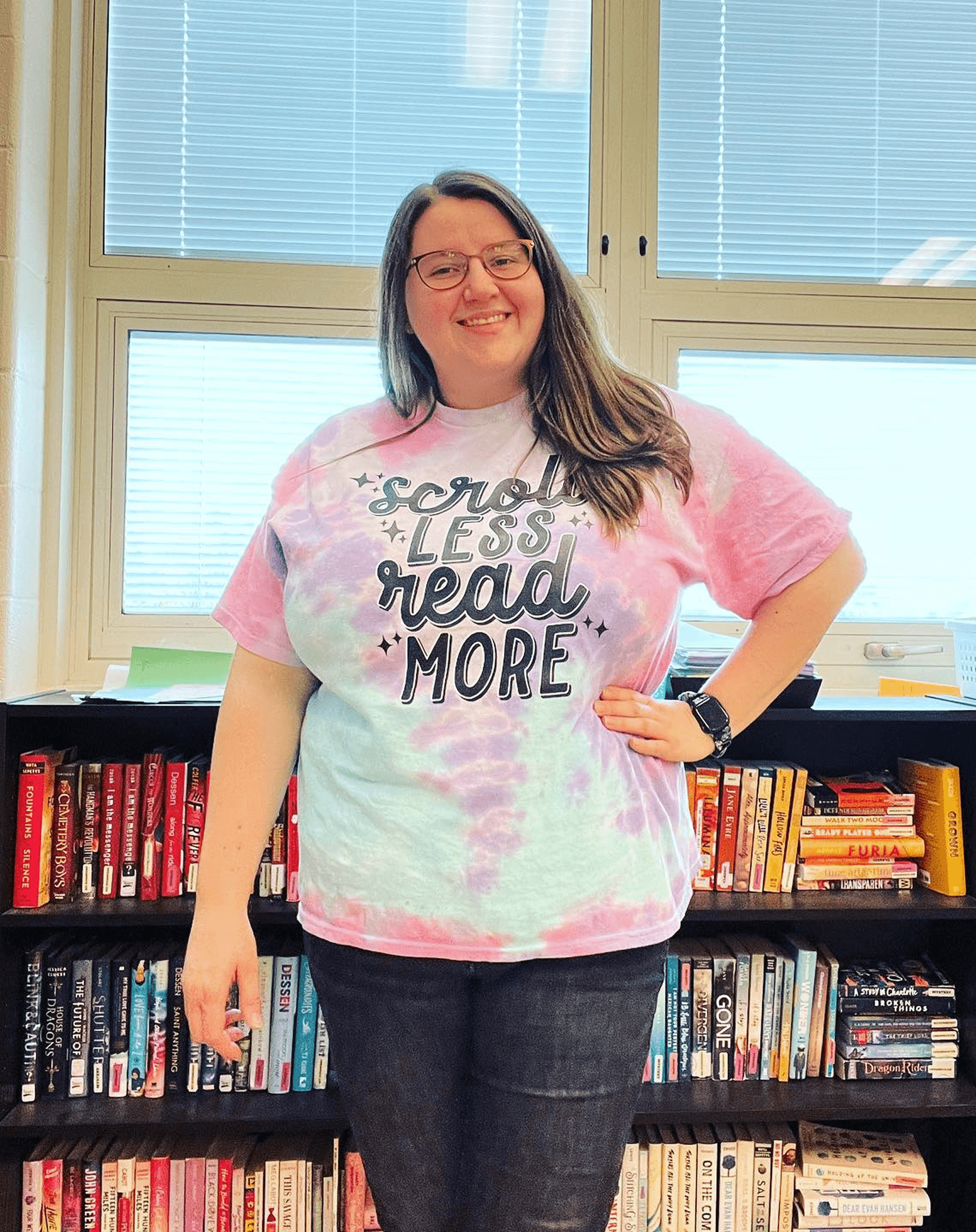 Scroll Less, Read More - @thatawkwardteacher