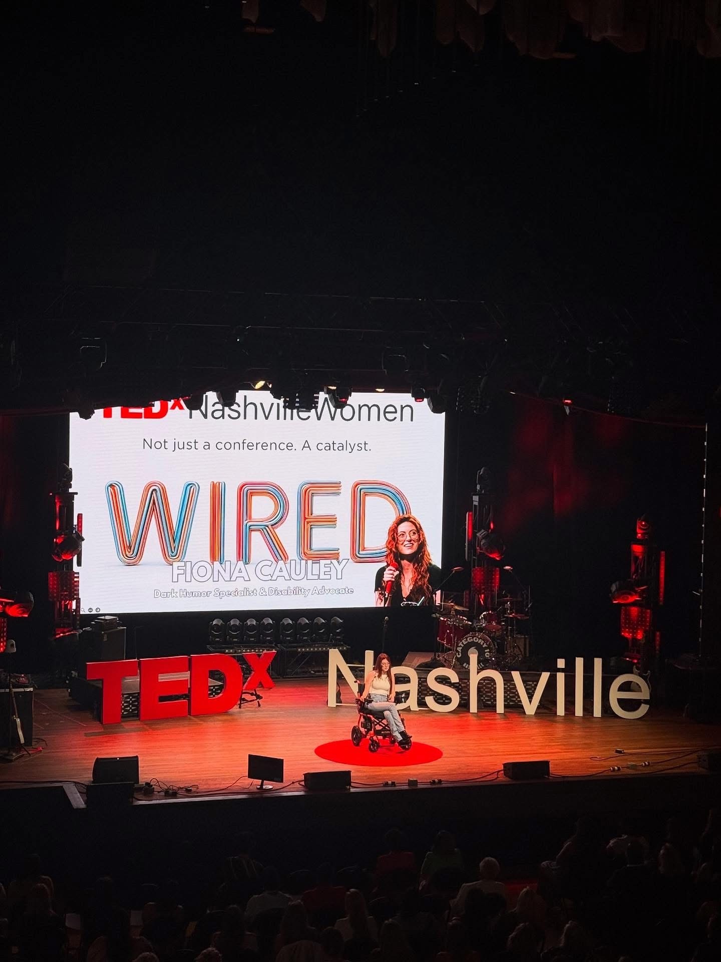 Fiona Cauley at TEDx Nashville