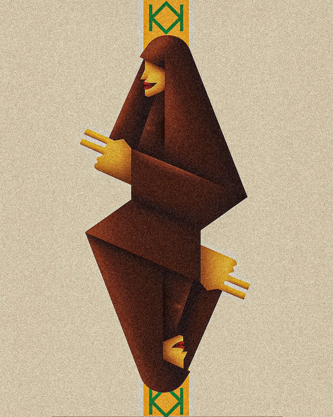 spatial image of a person wearing a vr headset