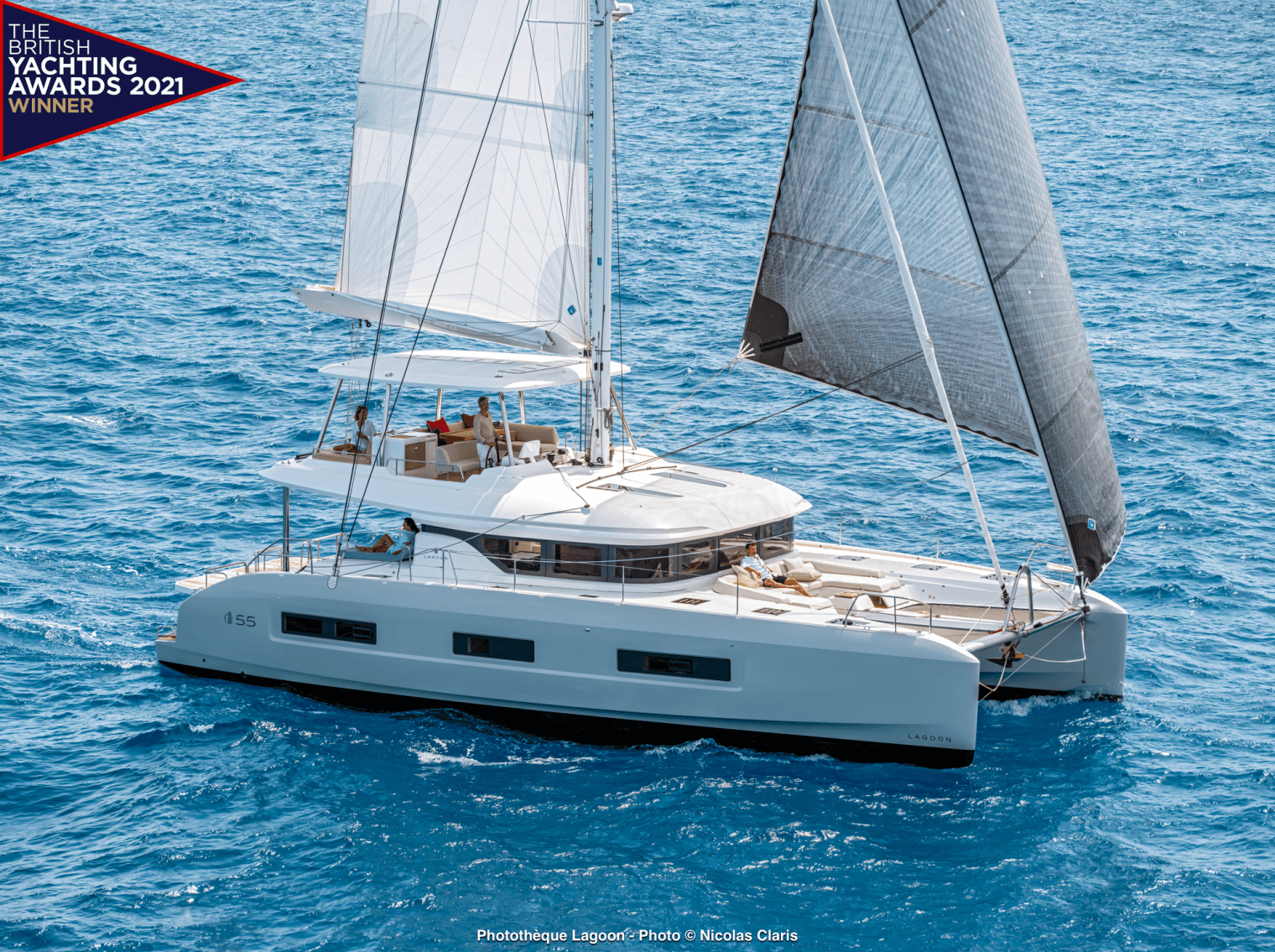 British Award 2021 Lagoon 55