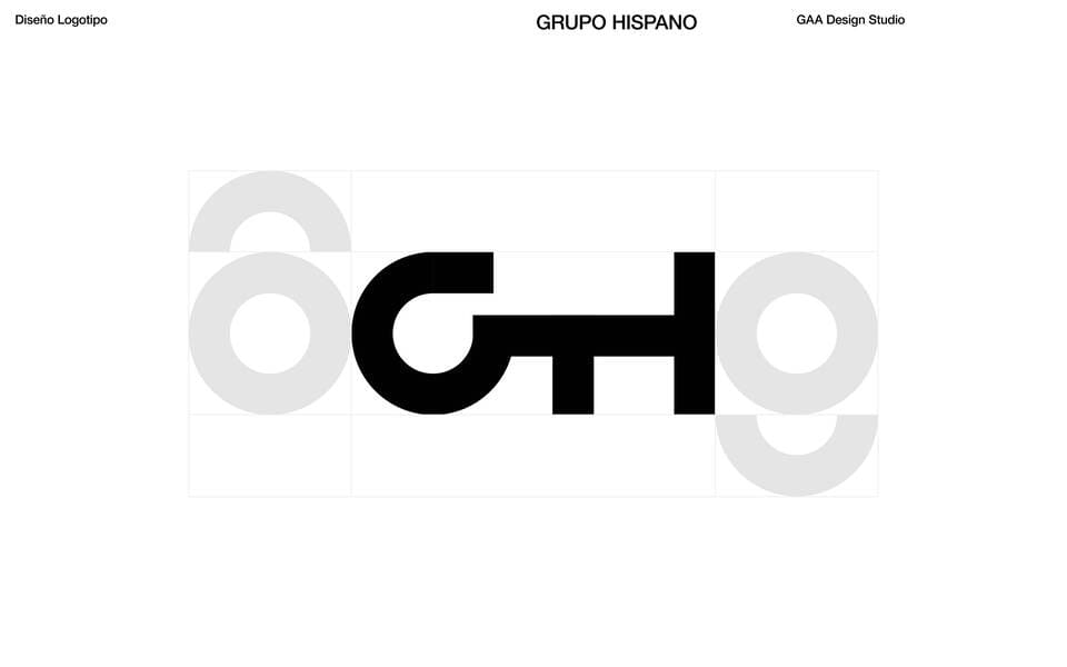 Protected space for Grupo Hispano logo.