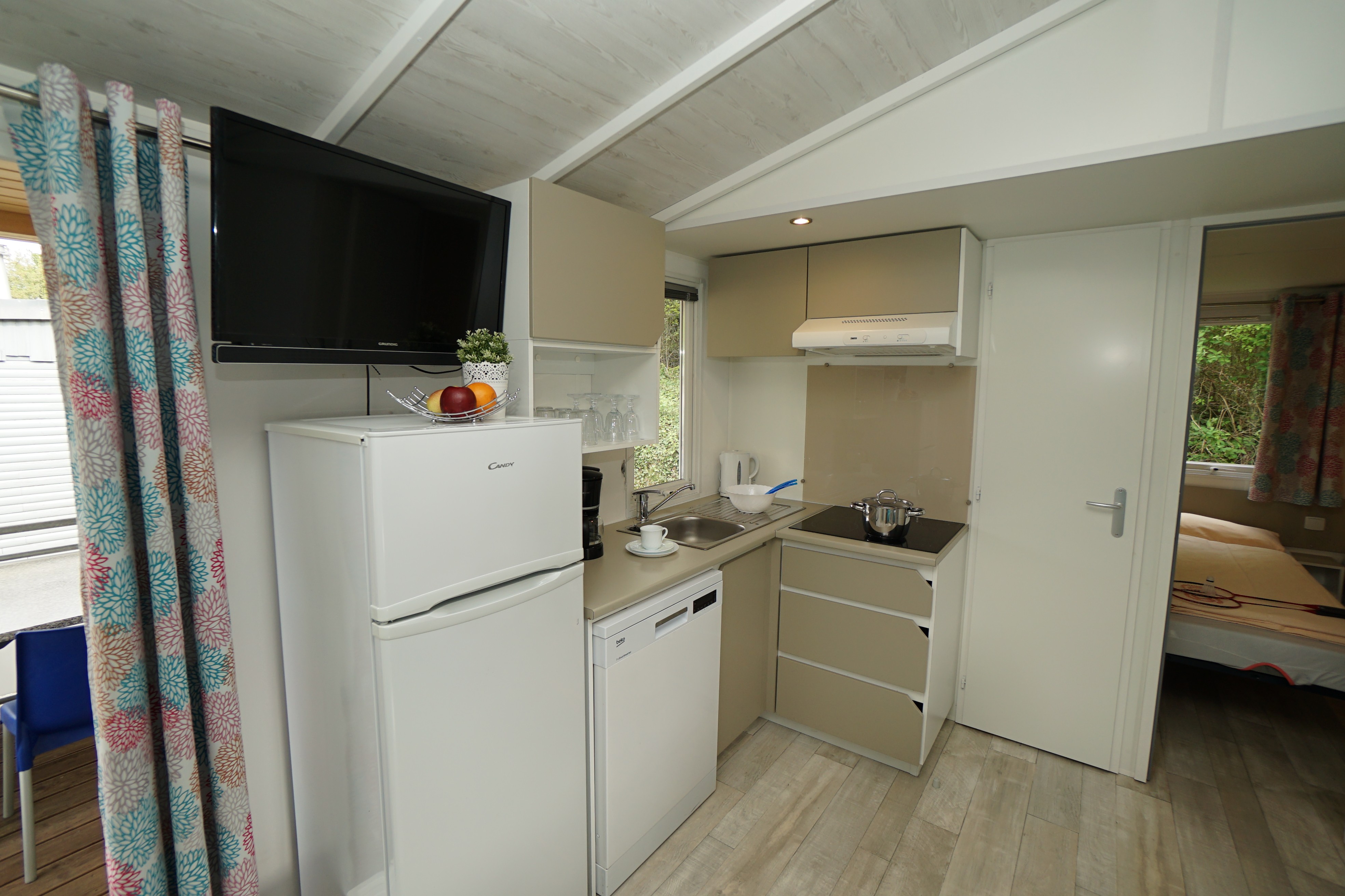 Kitchen in the living room