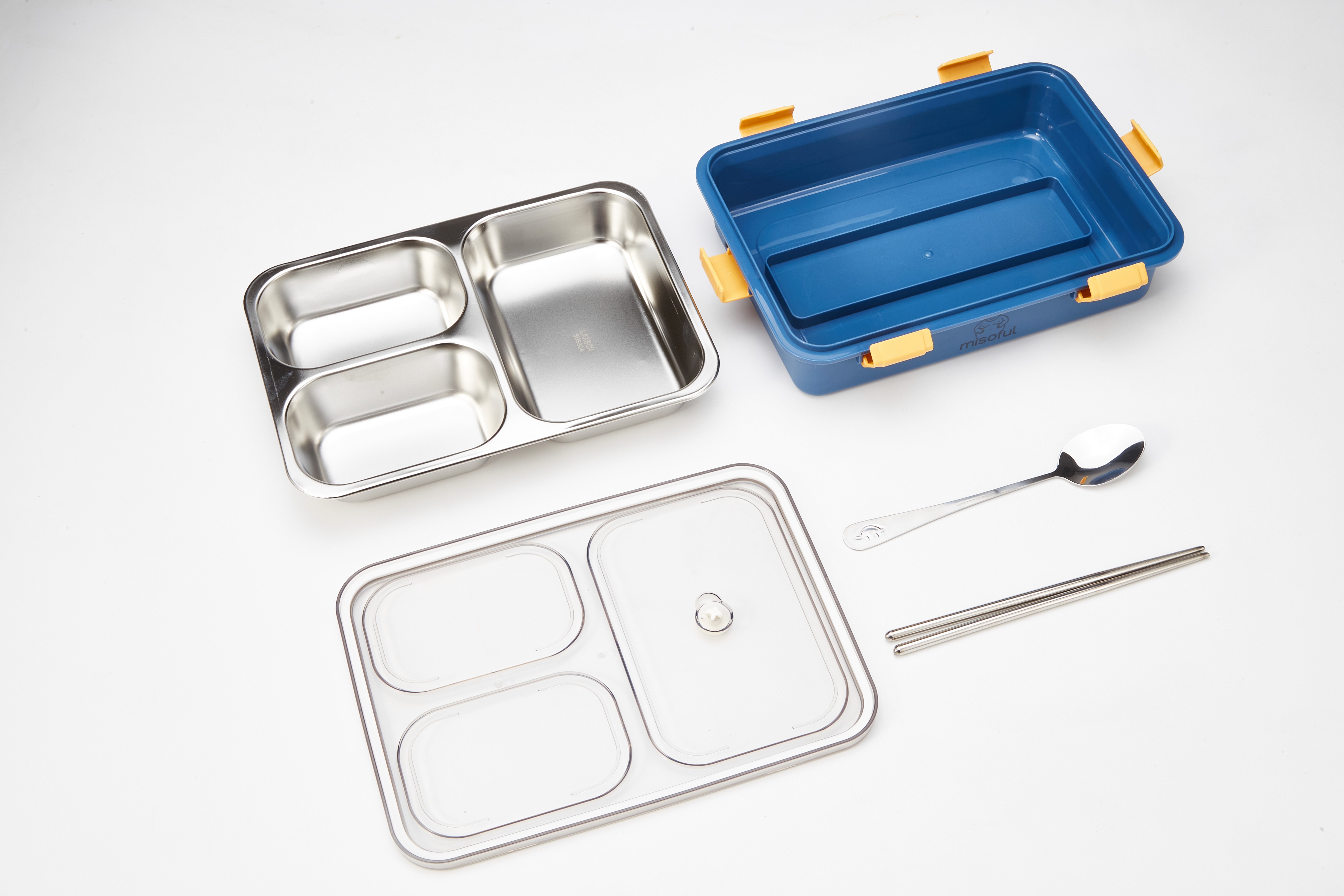 Bento Lunch Box Blue