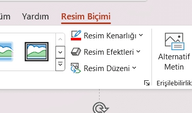 PowerPoint Resim Biçimi