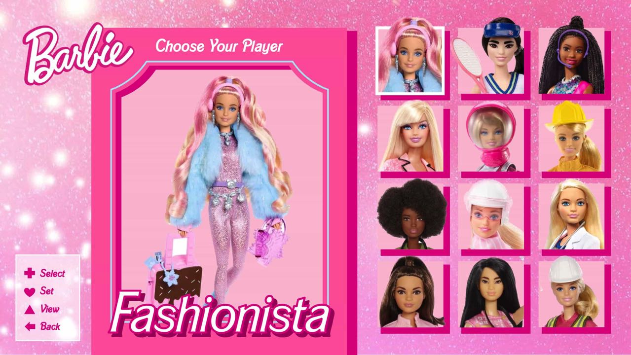 Barbie Movie Template - D Story