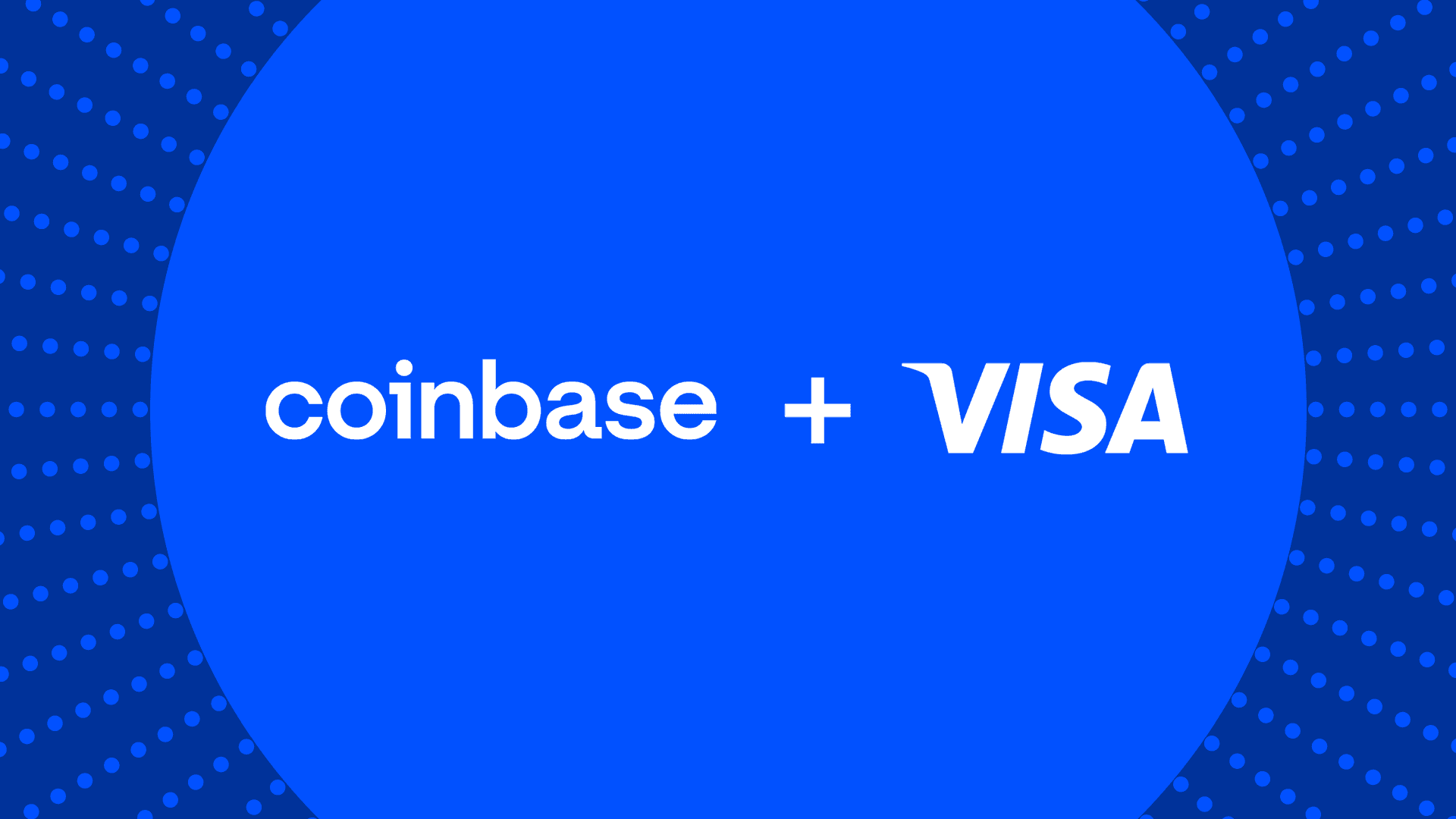 Coinbase plus Visa