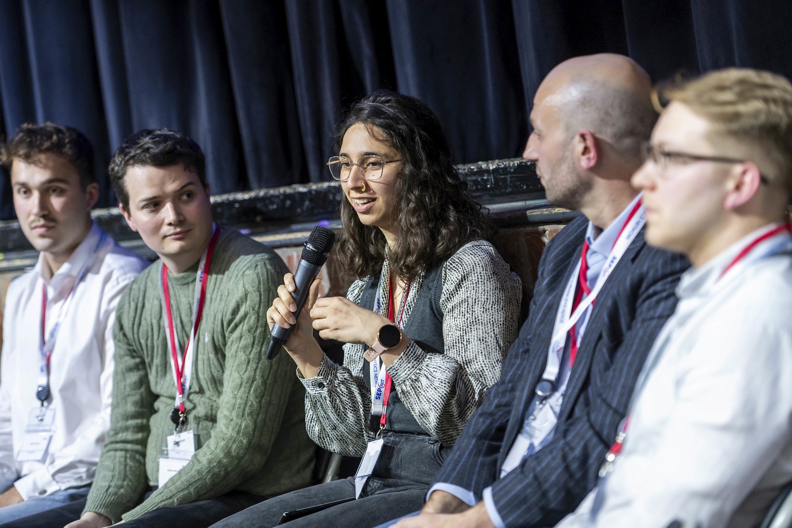 Panel Speakers describing their career path