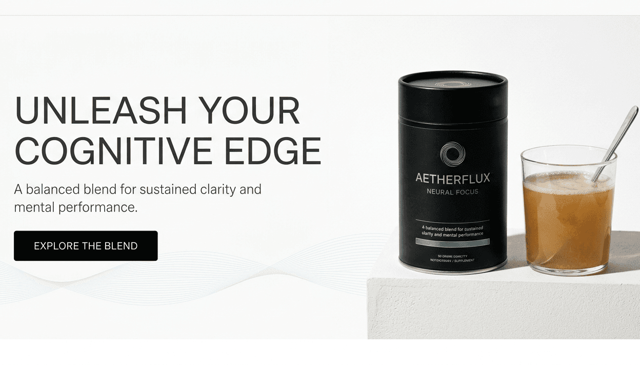 Nootropic Focus Drink Powder E-commerce Brand for sale
