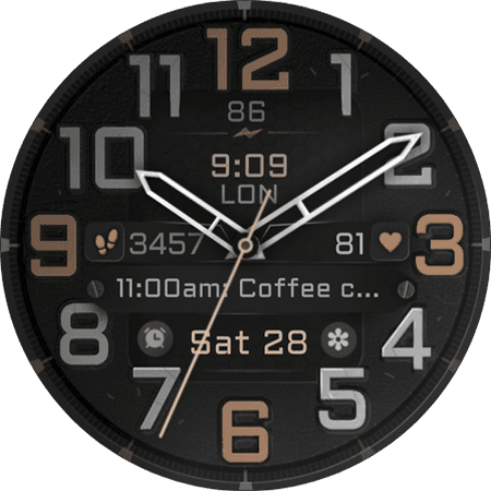 Watch Face for Wear OS watches