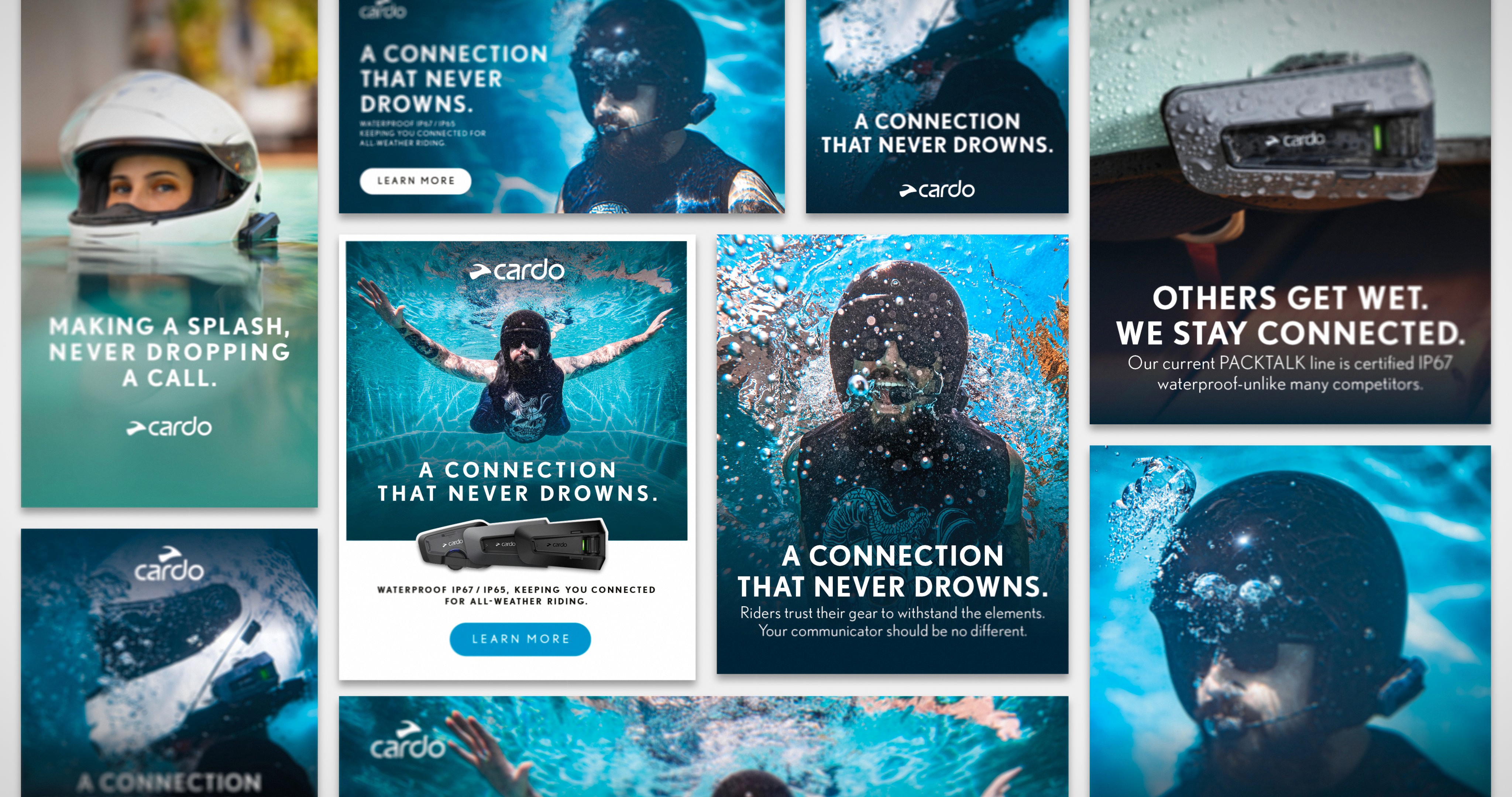 Multiple ad creatives