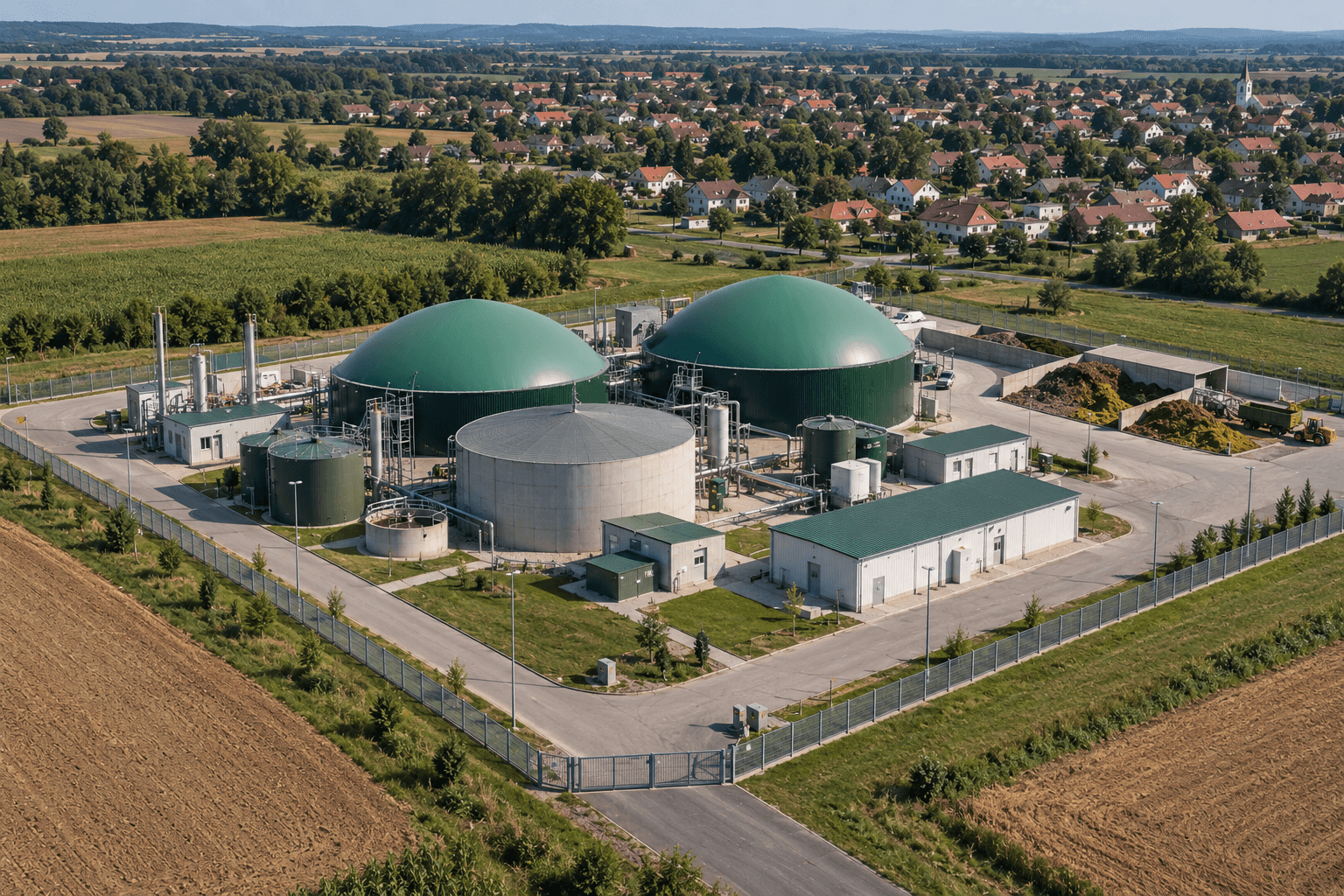 Telepszagtalanítás biogázüzem