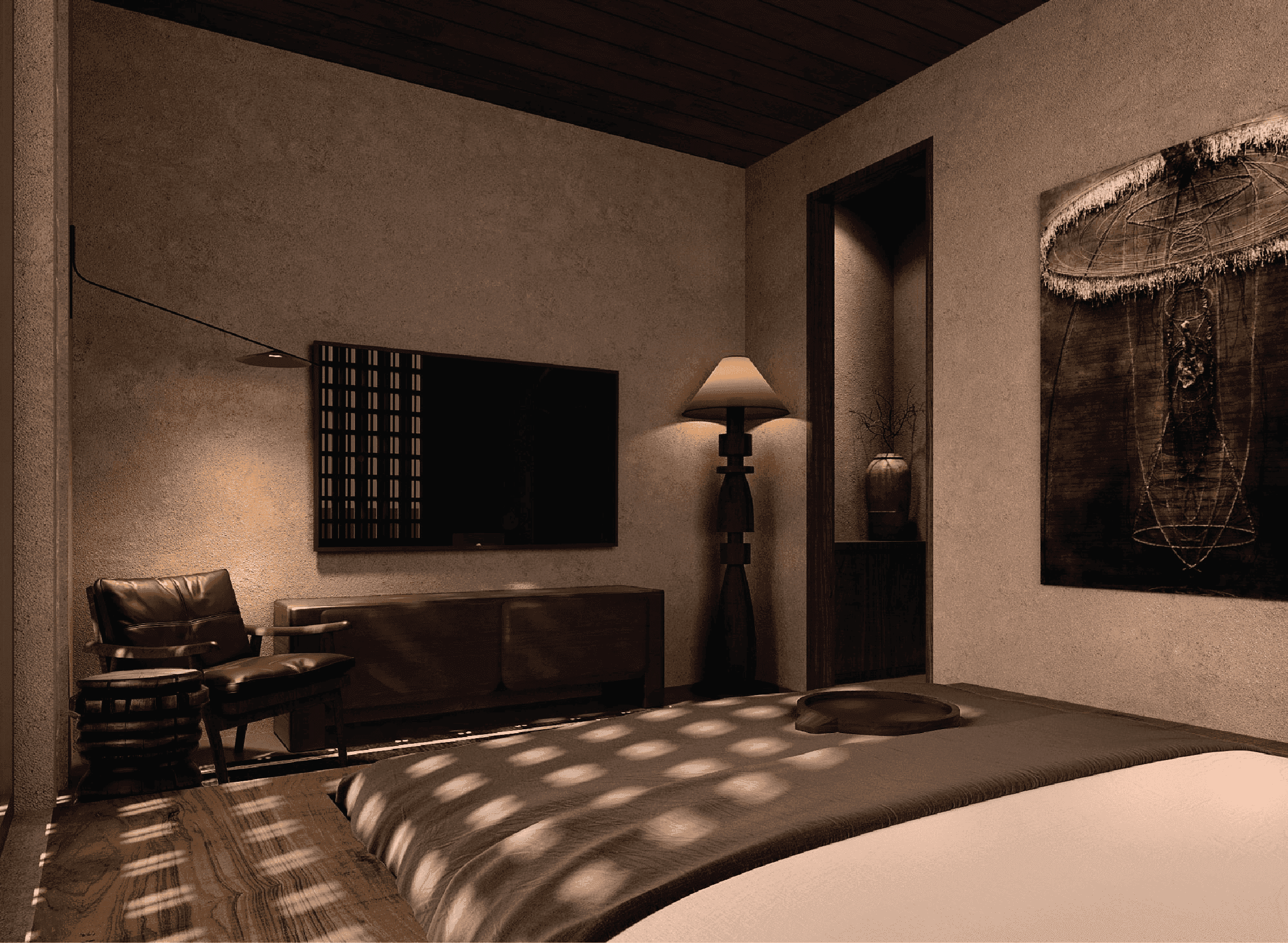 1-bedroom townhouse 5 minutes to the beach in Pererenan