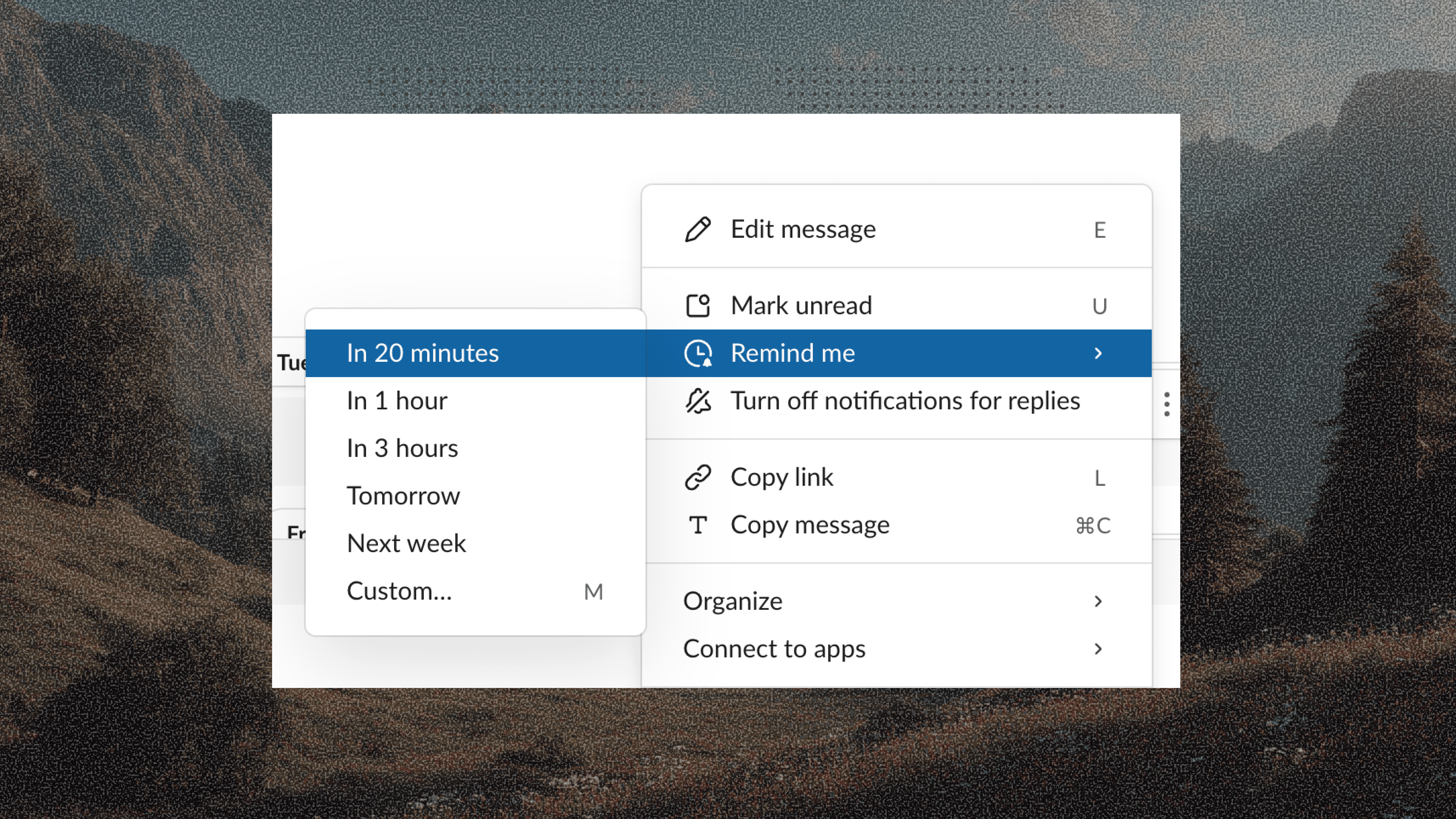 How to Set a Reminder from a Message