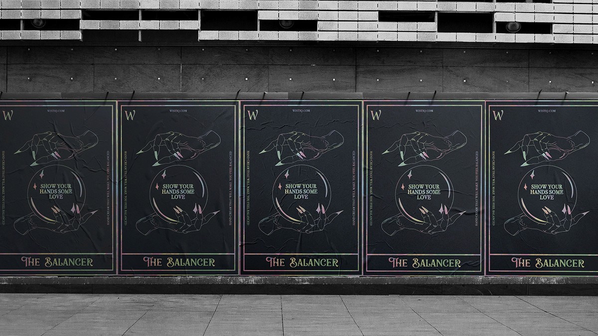 poster design of a brand 