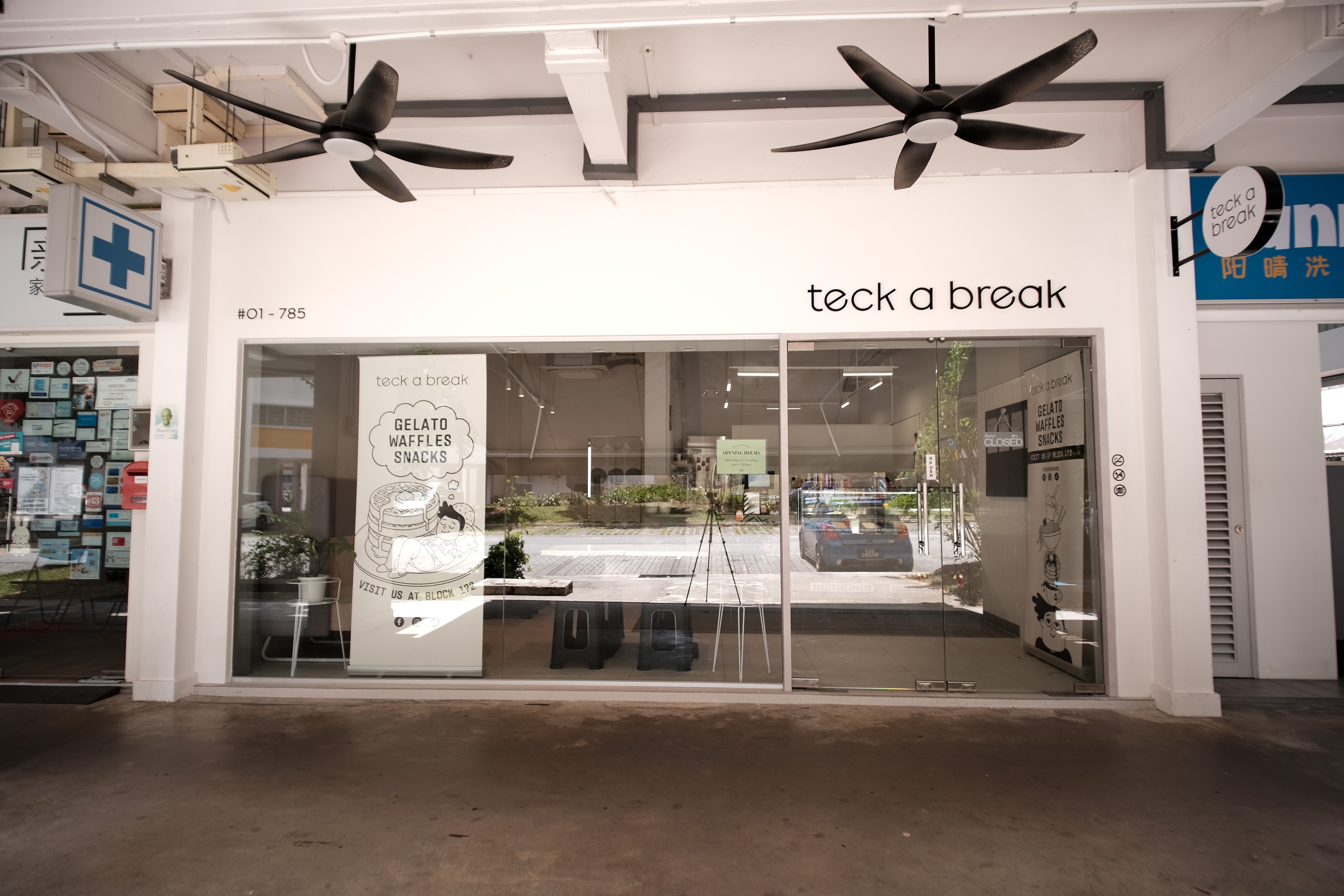 commercial f&b interior design singapore cafe