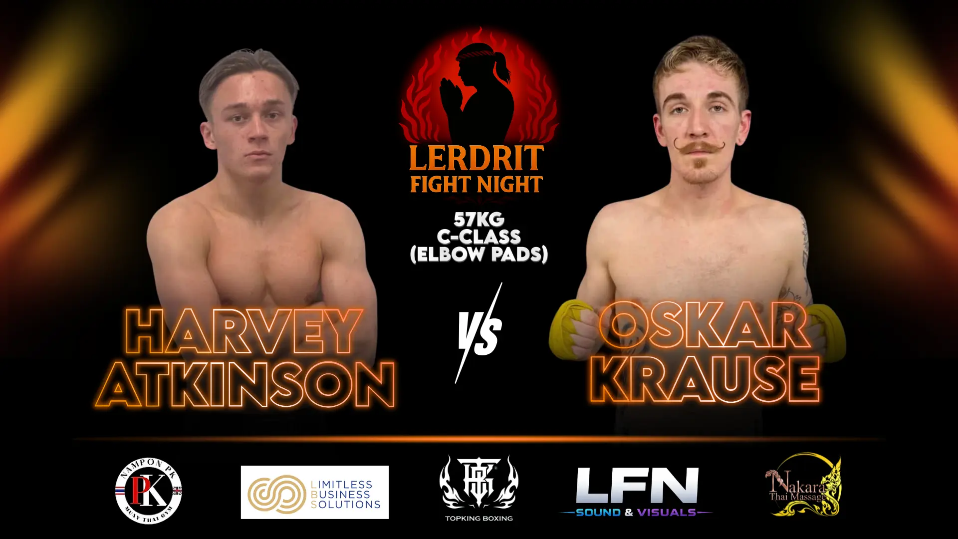 Harvey Atkinson vs Oskar Krause | Lerdrit Fight Night
