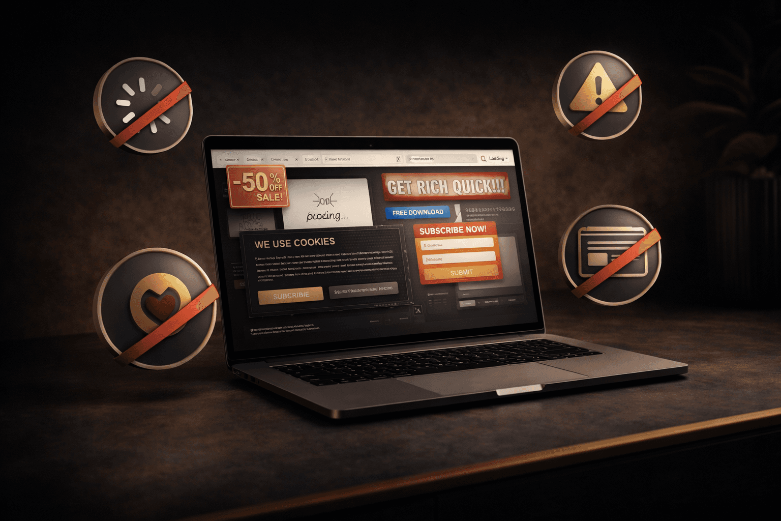 Close-up of lush, dark green leaves, some glossy and wet, against a muted background.