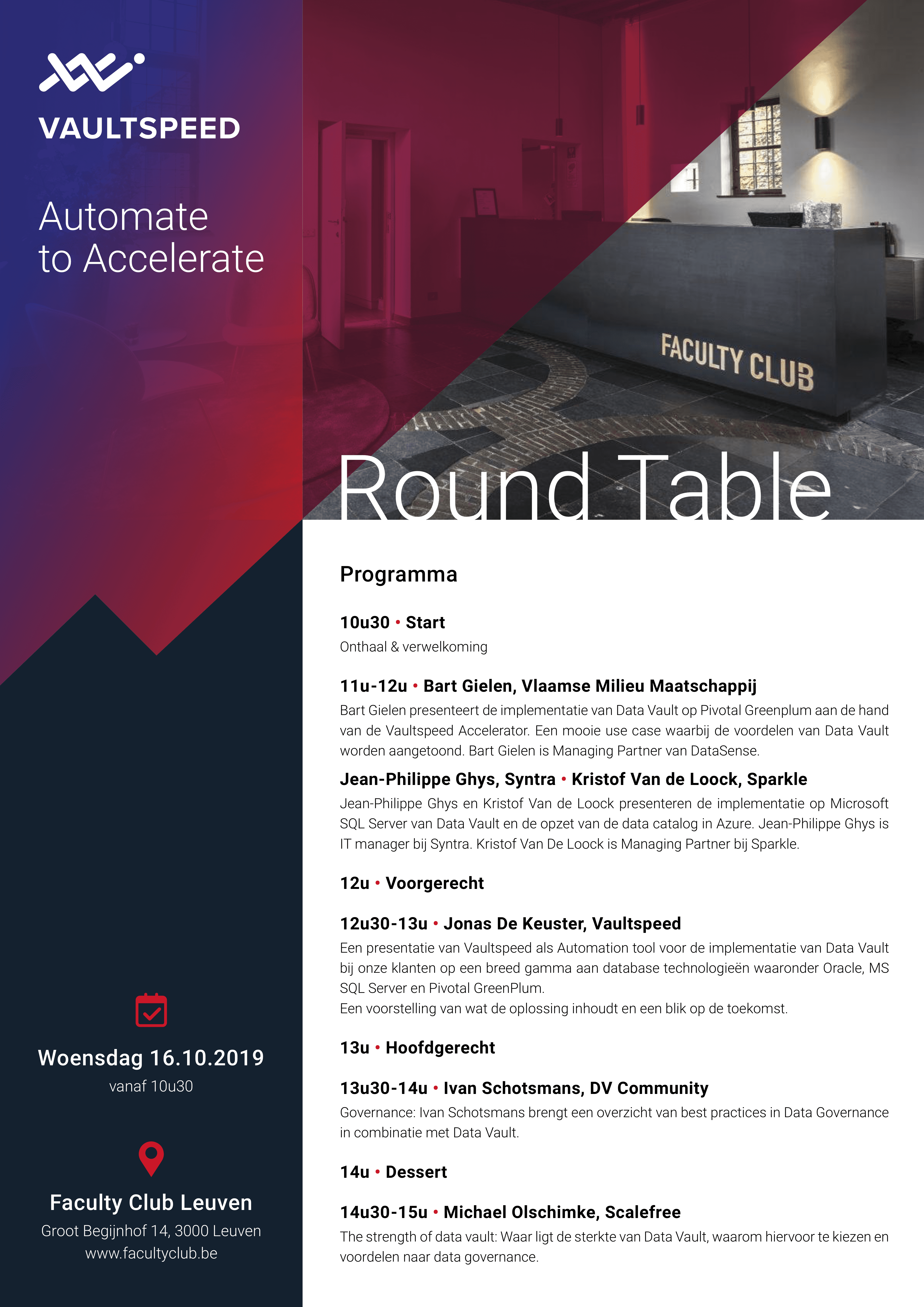 Vaultspeed Round Table 2
