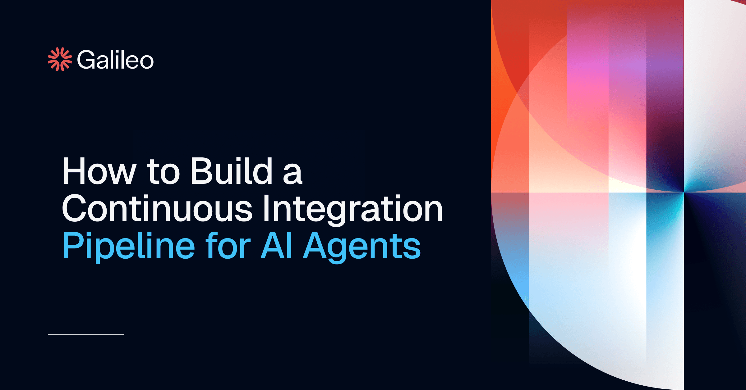 CI Pipelines for AI Agents Best Practices | Galileo