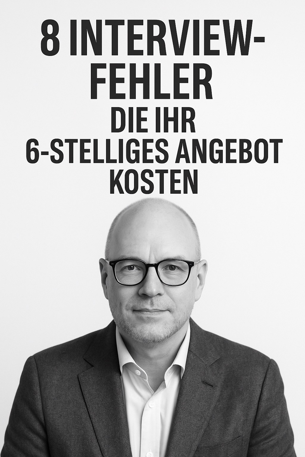 Headhunter Jan Nordh in einem professionellen Gespräch mit einem Kandidaten während eines Interviews über das Vermeiden häufiger Fehler und das Sichern eines Angebots im sechsfiguren Bereich.