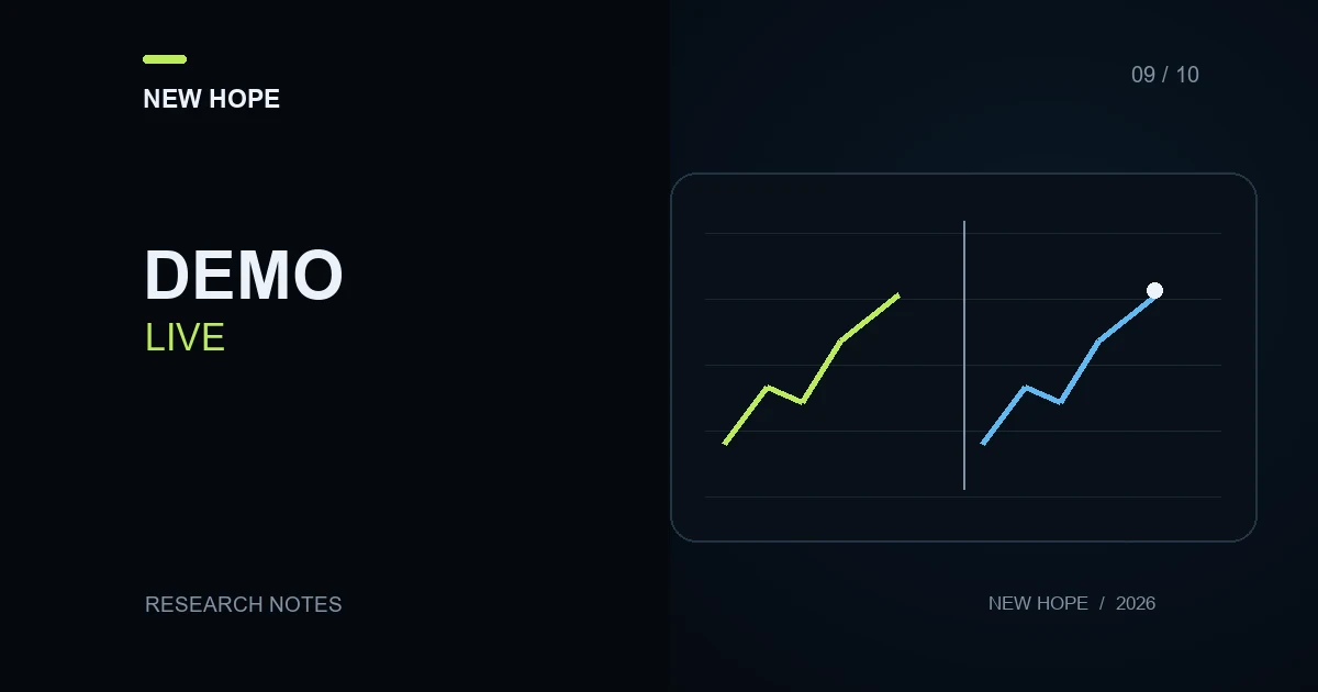 New Hope — Demo vs Live Trading Bots: A Practical Comparison Protocol