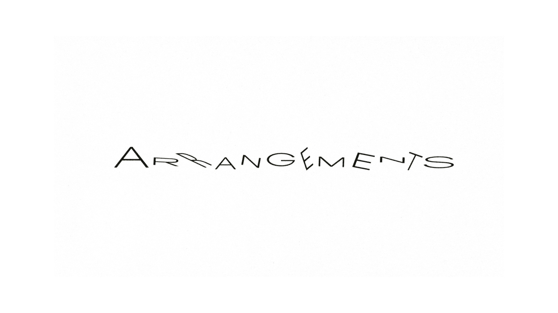 Arrangements NYC website homepage built with Framer