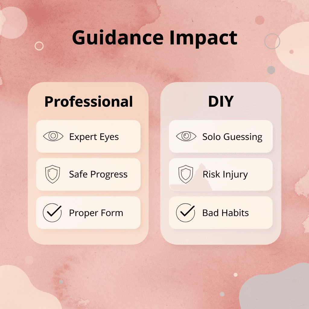 Comparison between professional guidance and DIY approaches in postpartum fitness
