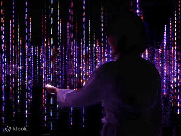 art exhibition at teamLab Planets Tokyo - photo by teamlab