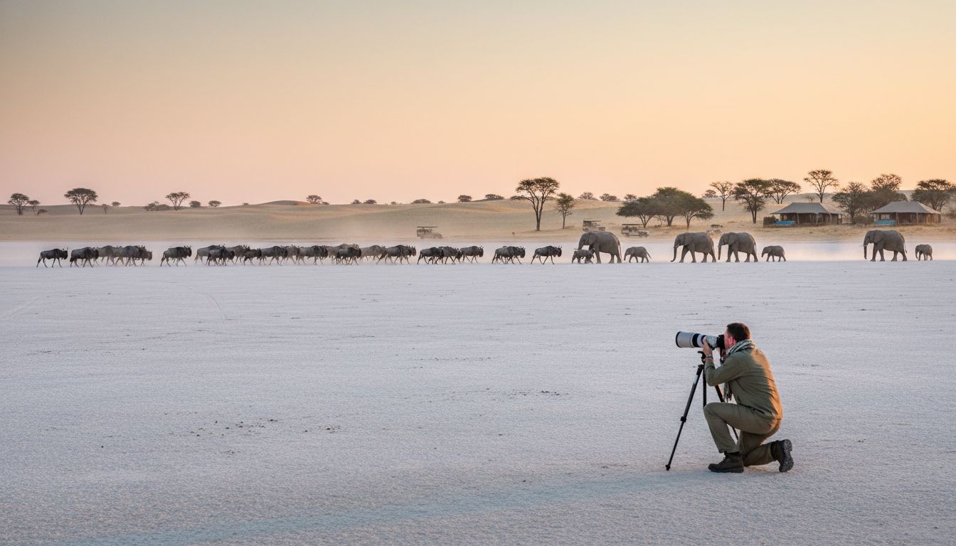 Etosha Pan sunrise