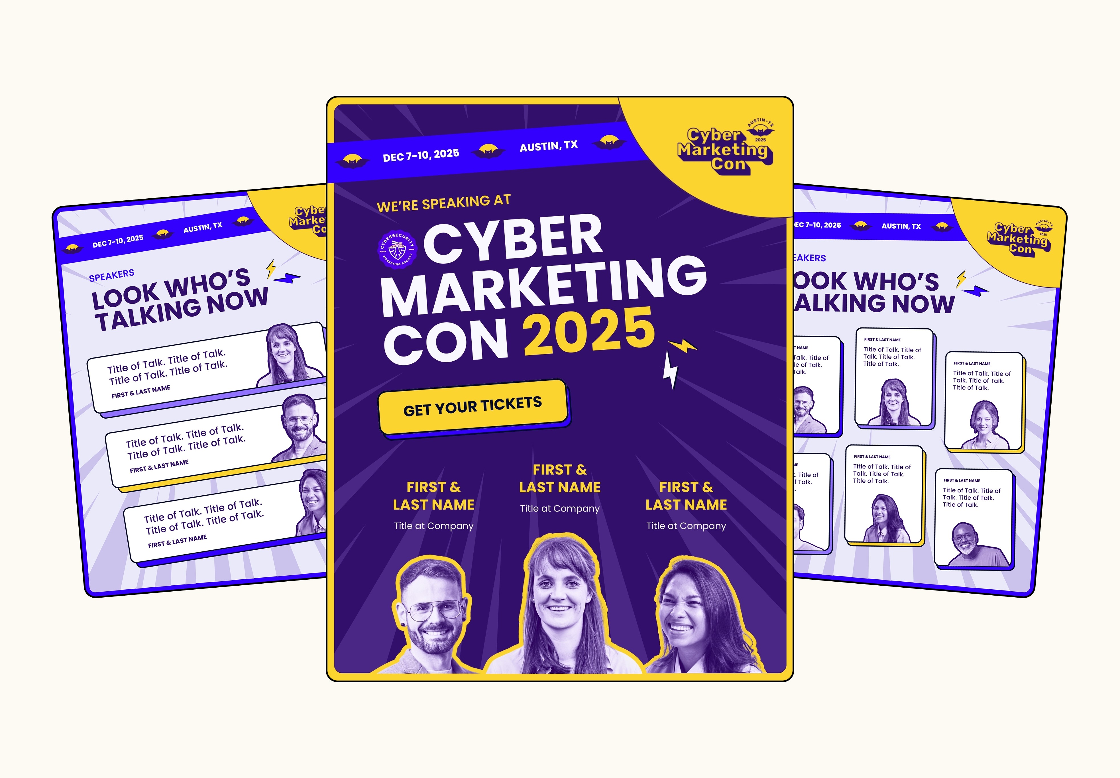 Cyber Marketing Society x DesignSpace - Cyber Marketing Design Case Study