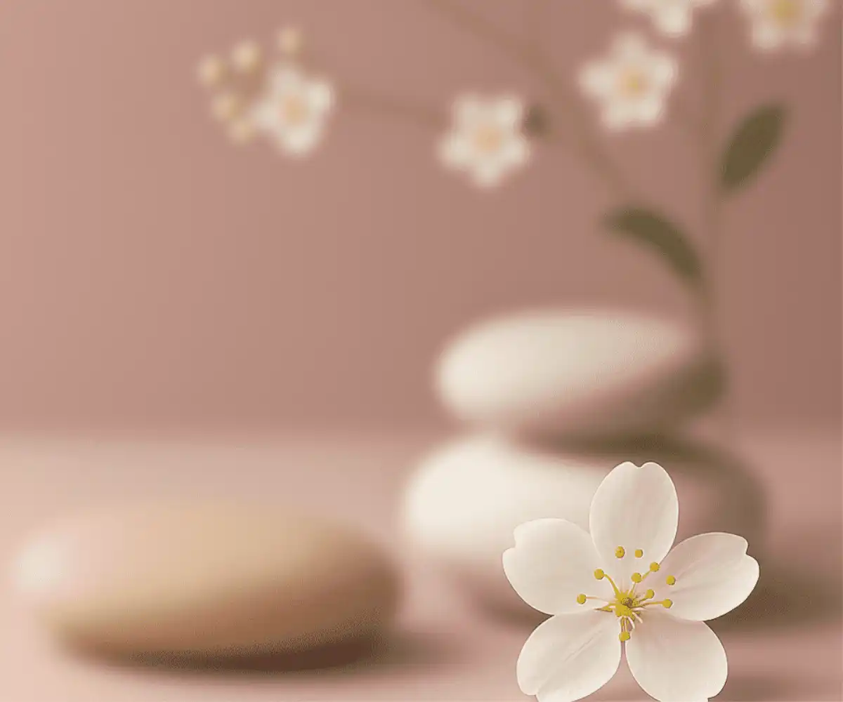 Nastrojowe zdjęcie beauty związane ze szkoleniem z masażu twarzy Kobido